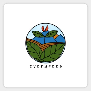 Evergreen Sticker